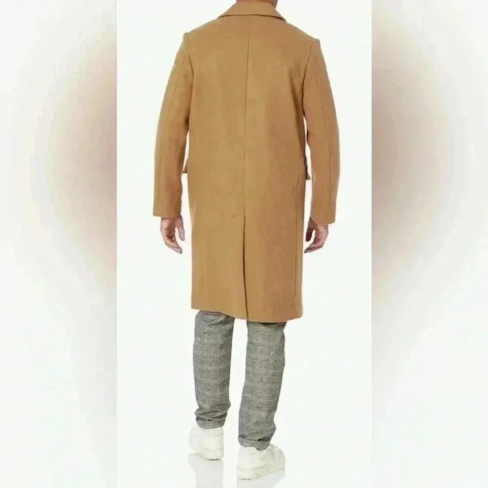 Cole Haan Men’s S/P Wool Blend Double Breasted Coat NWOT Old Money - Picture 2 of 10